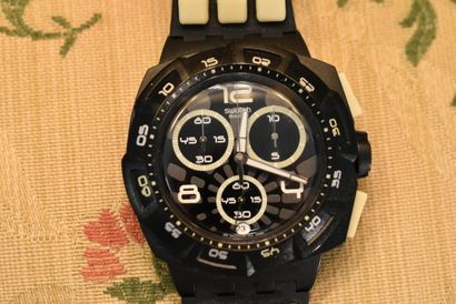 SWATCH. Collection 007 Villains. Men's quartz...