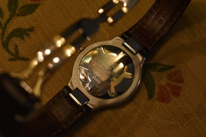 CARTIER. Must 21 model. Men's quartz watch,...