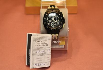SWATCH. Collection 007 Villains. Men's quartz...