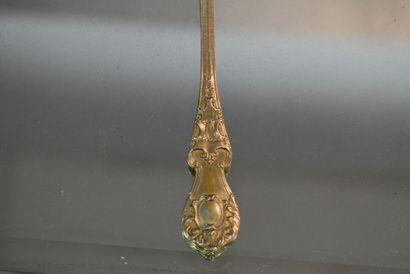 Set of twelve vermeil coffee spoons, minerva...