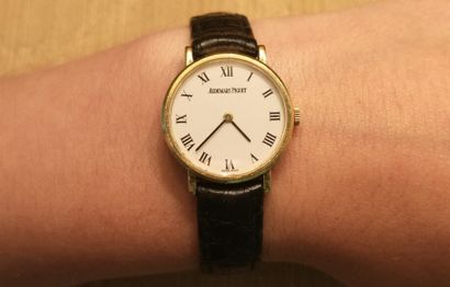 AUDEMARS PIGUET. Ladies' watch with 750 gold...