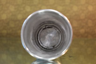 A minerva silver tumbler with friezes and...