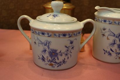 BERNARDAUD Limoges. Peking model. Porcelain...