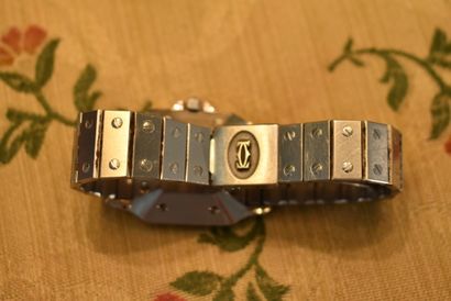 CARTIER. Santos model. Automatic men's watch...