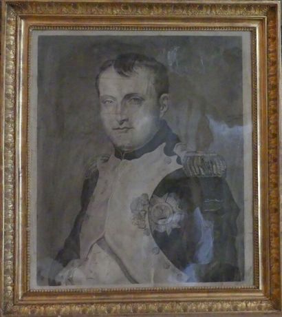 Dessin, d'après le portrait de David de 1812....