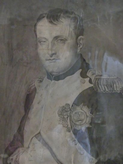 Dessin, d'après le portrait de David de 1812....