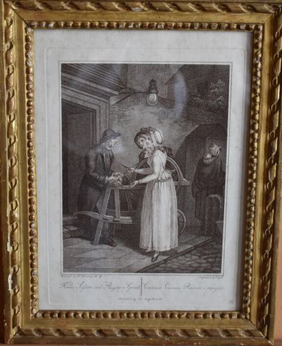 Paire de gravures d'après WEAILY ET VOGEL,...