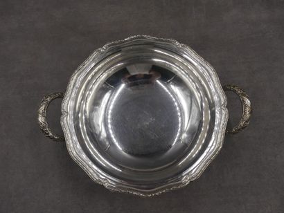 PUIFORCAT 1920, Légumier rond en argent poinçon...