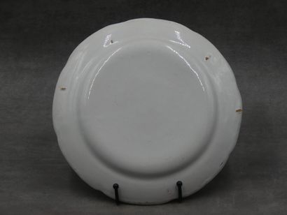 Assiette en faïence LUNEVILLE SAINT CLEMENT...