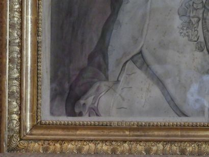 Dessin, d'après le portrait de David de 1812....