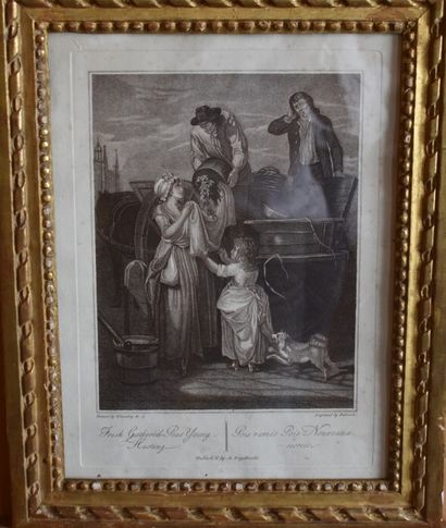 Paire de gravures d'après WEAILY ET VOGEL,...