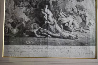 D'après RUBENS et SUYDERHOEF, Saint-Michel...