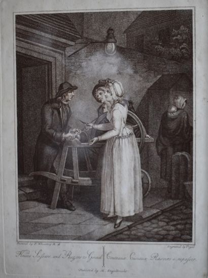 Paire de gravures d'après WEAILY ET VOGEL,...