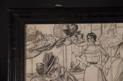 Pierre Georges JEANNIOT, Trois femmes aux...