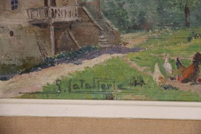 Germaine LATALLERIE-BEURIE Fermes en Auvergne...