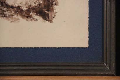 MAGDA (Active en 1936). Deux portraits d'Orientaux....