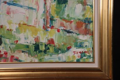Jean DUCASSE (1939-2011) Paysage. Signé et...
