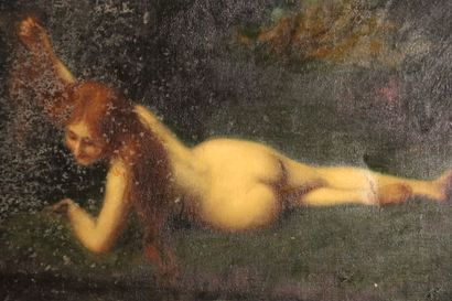Jules Armand Hanriot (1853 - 1930). Femme...