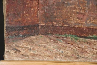 École du XIXe siècle. Paire de paysages orientaux,...