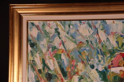 Jean DUCASSE (1939-2011) Paysage. Signé et...