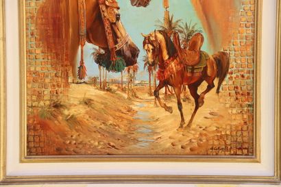 Georges COROMINAS. (1945). ZARIB, Cheval...