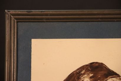 MAGDA (Active en 1936). Deux portraits d'Orientaux....