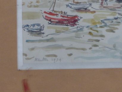 Charles POLLACI (1907-1989), Menton, 1924,...