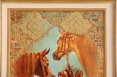 Georges COROMINAS. (1945). ZARIB, Cheval...