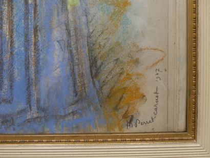 Maurice PERRET-CARNOT (1892-). Portrait de...