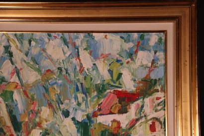 Jean DUCASSE (1939-2011) Paysage. Signé et...
