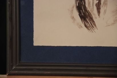MAGDA (Active en 1936). Deux portraits d'Orientaux....