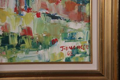 Jean DUCASSE (1939-2011) Paysage. Signé et...