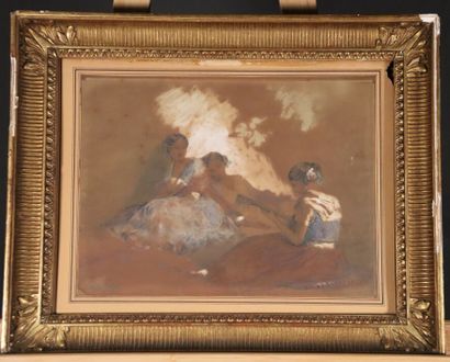 François Claudius COMPTE - CALIX. (Lyon 1813...