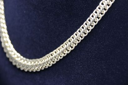 Collier à maille souple en or jaune (ER)....