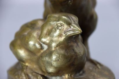 Charles VIRION (1865-1946), deux poussins

épreuve...