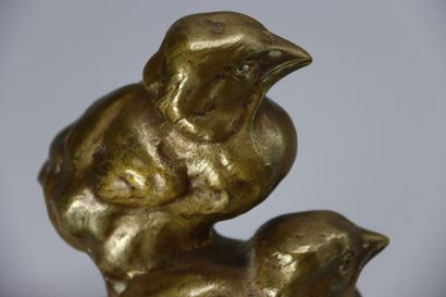 Charles VIRION (1865-1946), deux poussins

épreuve...