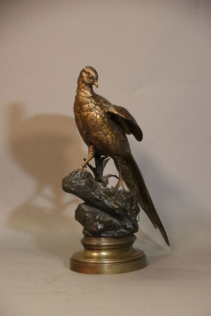 Alfred DUBUCAND (1828-1894). Le Faisan au...