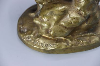 Charles VIRION (1865-1946), deux poussins

épreuve...