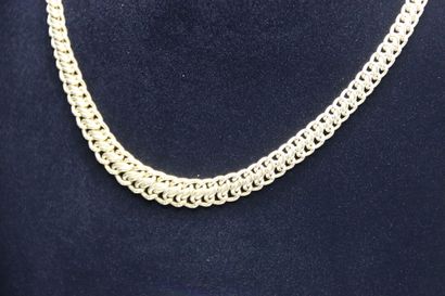 Collier à maille souple en or jaune (ER)....