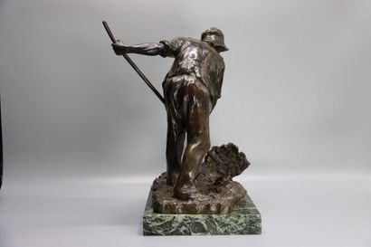 Jeanne CHATEIGNON (1876-1950) Le faneur,...