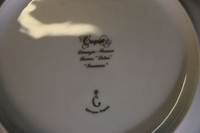 Service de table octogonal en porcelaine...