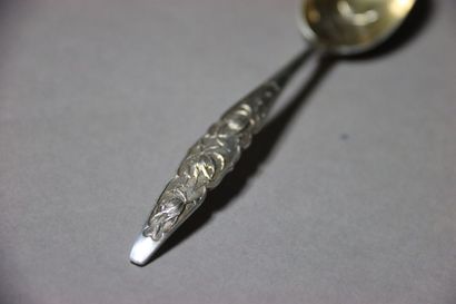 Christofle. Série de 10 petites cuillères...