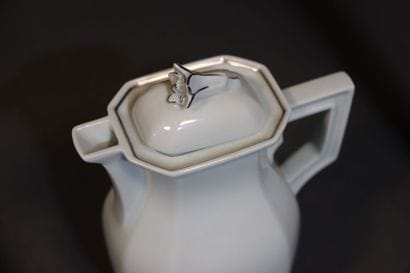 Service de table octogonal en porcelaine...