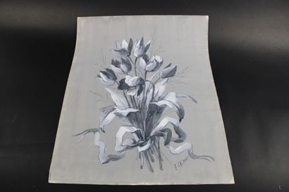 [DESSIN] Eugène Marguerite CALMANT (1848-1903))....