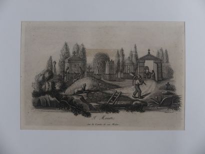 [Paris] CIMETIERE DU PERE LACHAISE. 

Important...