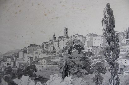 [DESSIN], Edouard HOSTEIN (1804 - 1899),...