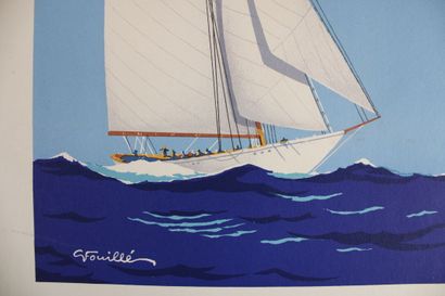 Georges FOUILLE (1909-1994), Sans titre (vue...