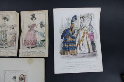 [DESSIN], Costumes, La Mode Illustrée et...