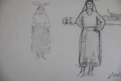 [DESSIN], Charles Emmanuel JODELET (1883...