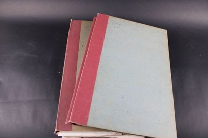 Fort Lot de Gravures réparties en trois chemises...